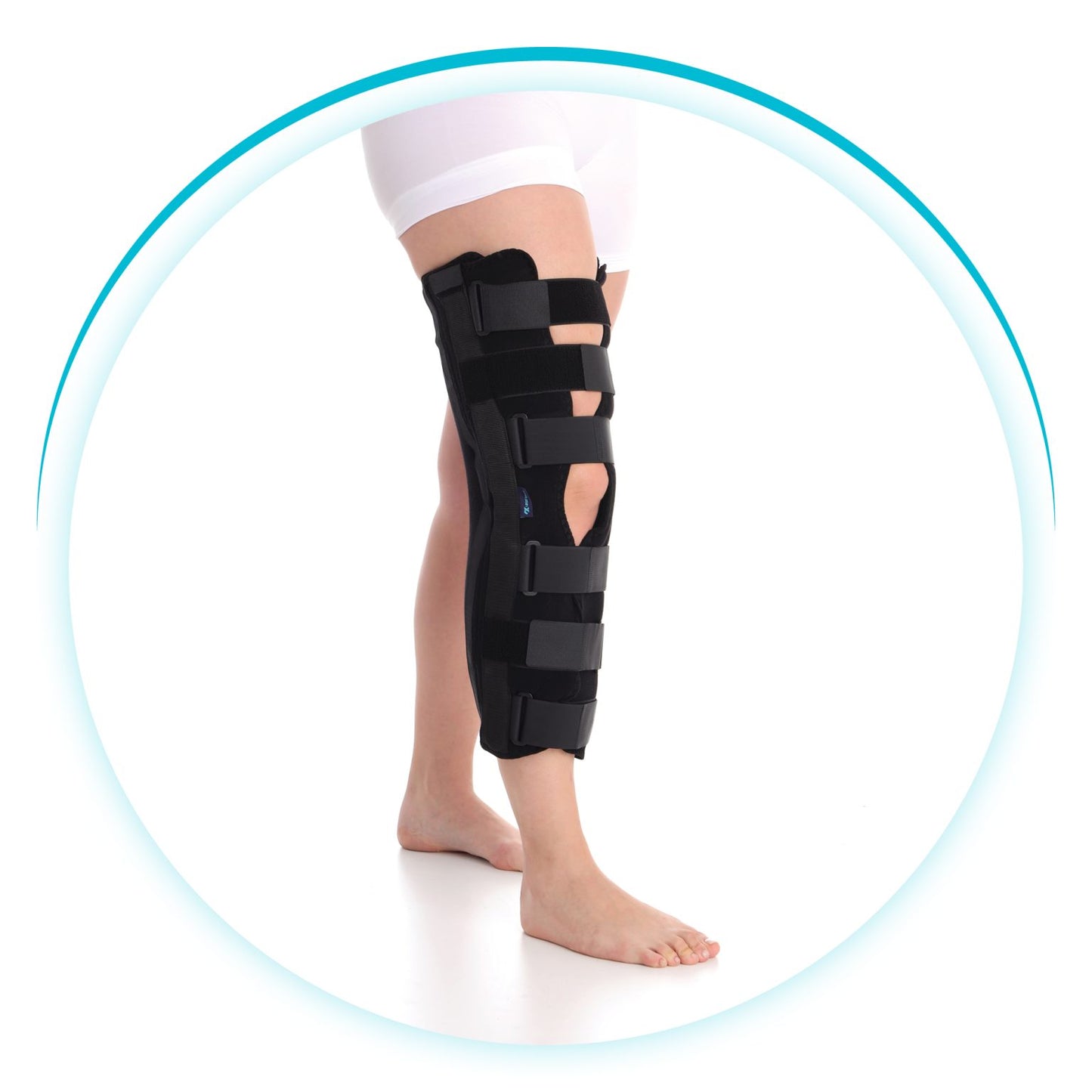 attelle d'immobilisation du genou à 20 degree