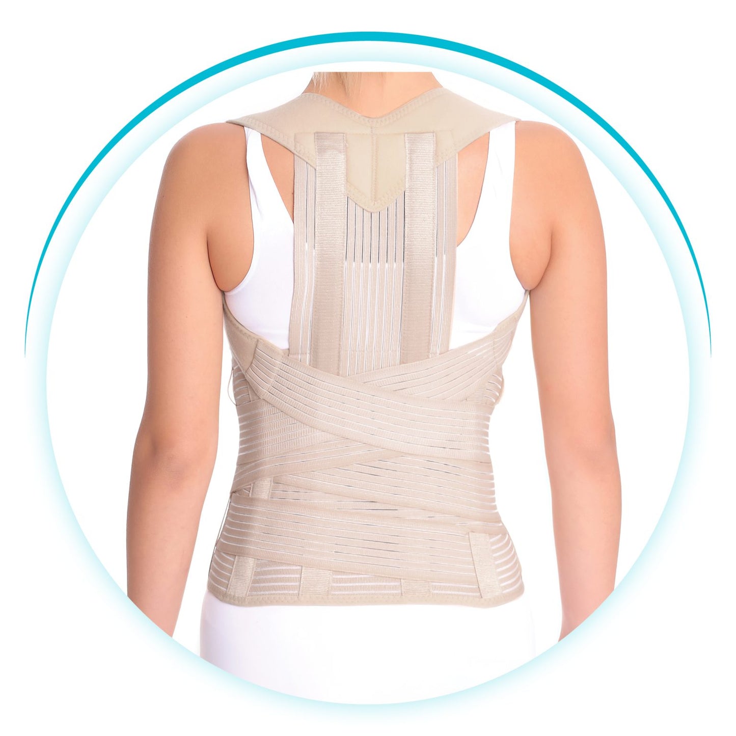 Ceinture dorsolombaire 26cm renforceée