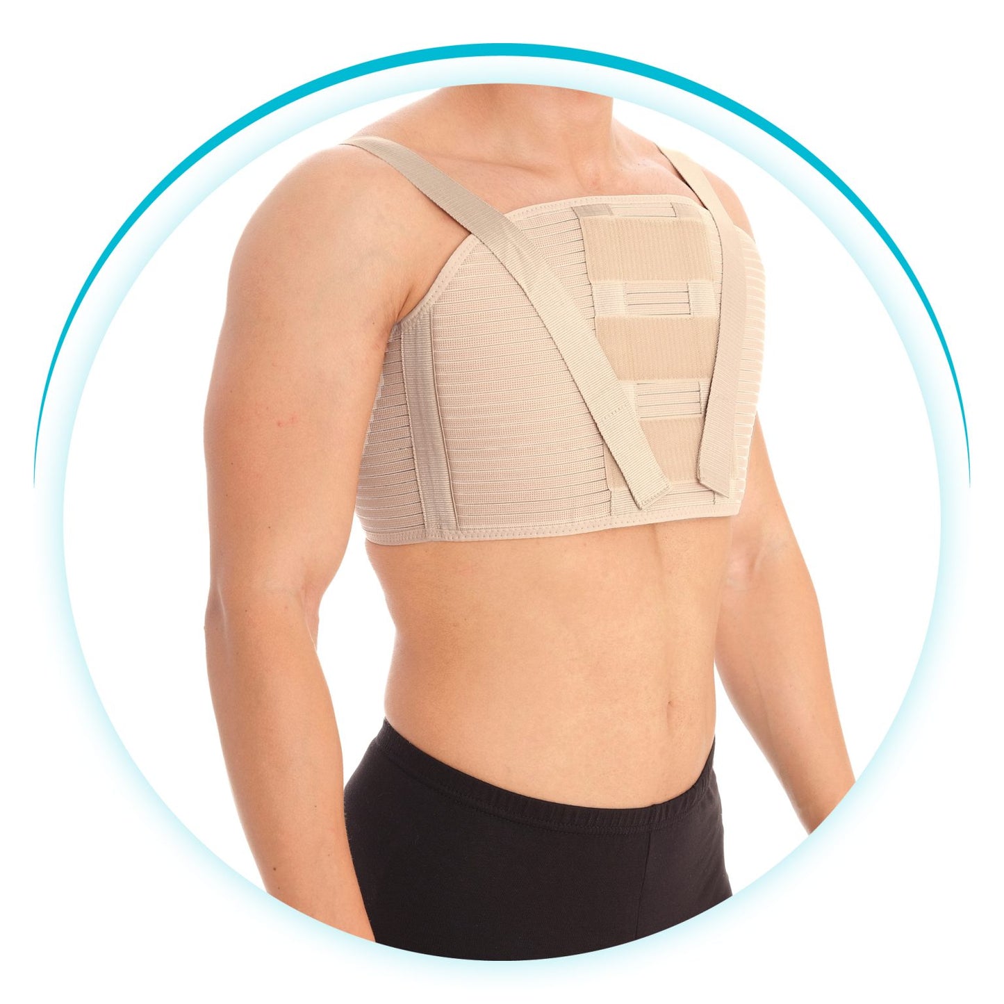 ceinture thoracique avec baleine de renforcement