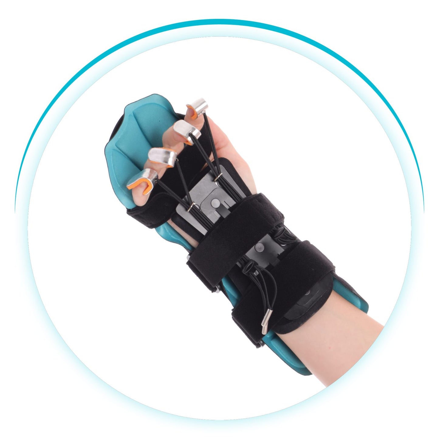 attelle de Kleinert pour lesion fléchisseur